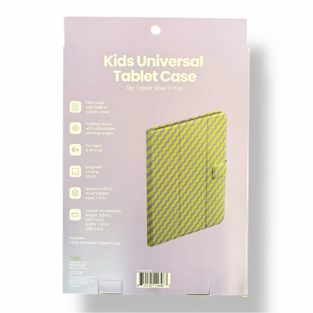 Kids Universal Tablet Case - fits 7-11” - NEW IN BOX